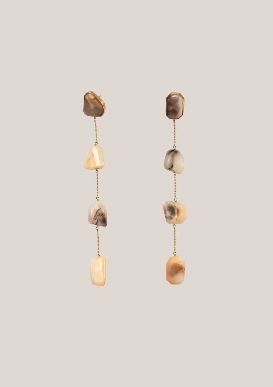 Accessories | Flook The Label Opalite Drop Earrings