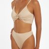 Swim & Intimates | Flook The Label Leighton Crop Top Gold